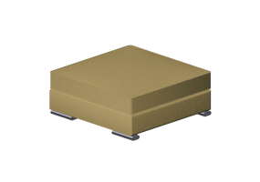 Divans 3D - Canap&eacute; pouf composable en cuir - Giulio Marelli &ndash; Park 9PA111