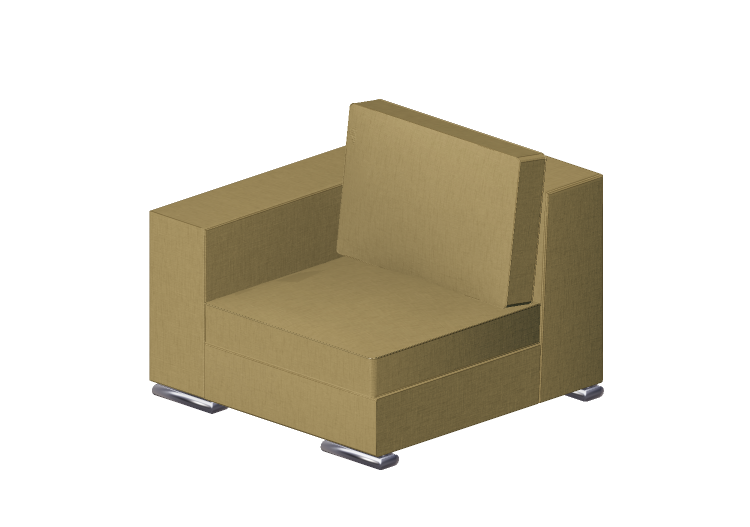 Chairs and Sofas 3D - Modular upholstered leather sofa -... Chairs and Sofas 3D - Modular upholstered leather sofa -...