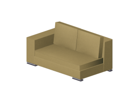 Divans 3D - Canapé composable en cuir- Giulio Marelli – Park 9PA206