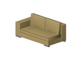 Chairs and Sofas 3D - Modular upholstered leather sofa - Giulio Marelli &ndash; Park 9PA207
