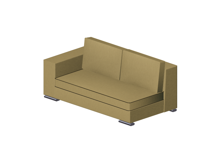 Poltronas y Sofás 3D - Sofá modular de cuero - Giulio... Poltronas y Sofás 3D - Sofá modular de cuero - Giulio...