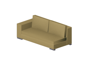 Sof&aacute;s 3D - Sof&aacute; modular de couro - Giulio Marelli &ndash; Park 9PA208