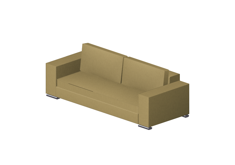Chairs and Sofas 3D - Two seater leather sofa - Giulio... Chairs and Sofas 3D - Two seater leather sofa - Giulio...