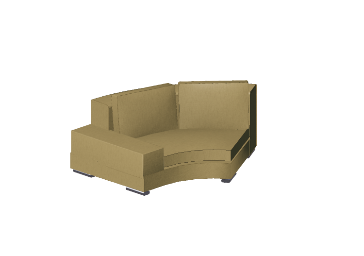 Sofás 3D - Sofá modular de canto de couro - Giulio Marelli... Sofás 3D - Sofá modular de canto de couro - Giulio Marelli...