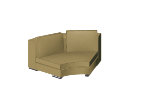 3D Sessel und Sofas - Eck-Ledersofa modular - Giulio Marelli &ndash; Park 9PA403