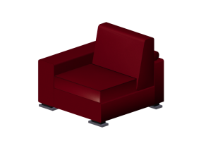 Chairs and Sofas 3D - Modular upholstered leather sofa - Giulio Marelli &ndash; Plus 9PL108
