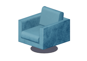 Chairs and Sofas 3D - Leather sofa - Giulio Marelli &ndash; Cubic 9CX102