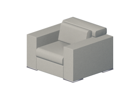 Chairs and Sofas 3D - Leather sofa - Giulio Marelli &ndash; Richmond 9RH101