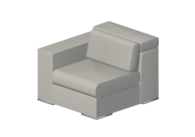 Chairs and Sofas 3D - Leather modular Sofa - Giulio Marelli &ndash; Richmond 9RH102