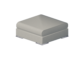 Divani 3D - Divano pouf componibile in pelle - Giulio Marelli &ndash; Richmond 9RH106
