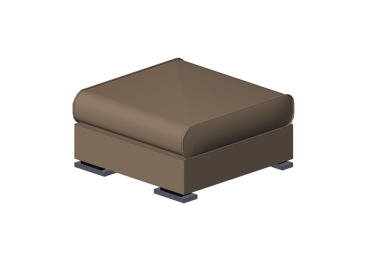 3D Sessel und Sofas - Sofa Pouf modular aus Leder - Giulio... 3D Sessel und Sofas - Sofa Pouf modular aus Leder - Giulio...