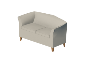 3D Sessel und Sofas - Ledersofa 2-Sitzer - Giulio Marelli &ndash; Club 9CB102