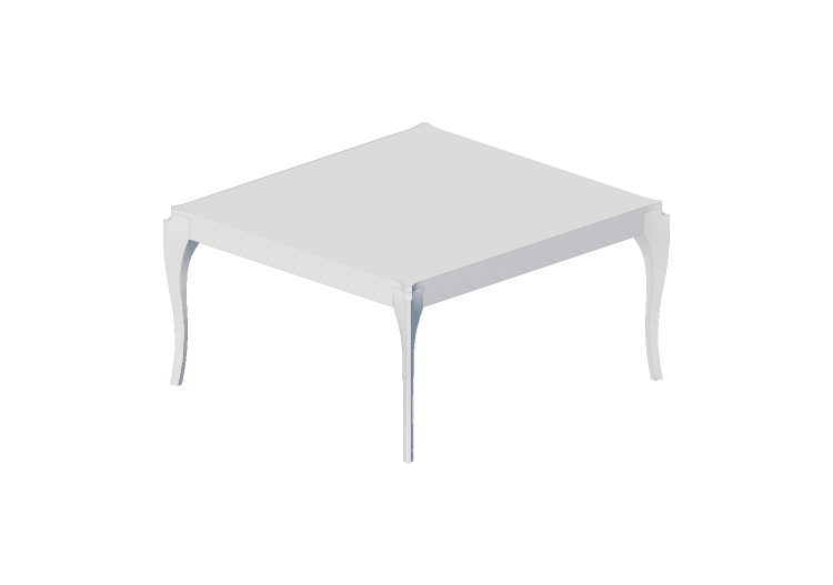 Tables 3D - Table en bois laqué - Meritalia - Resole -... Tables 3D - Table en bois laqué - Meritalia - Resole -...