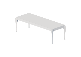 Mesas 3D - Mesa de madera lacada - Meritalia - Resole