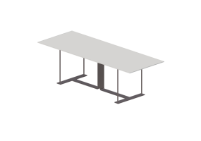 3D Tables - Table in laquered wood - Meritalia - 6 a Tavola