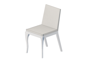 3D St&uuml;hle - Stuhl aus Stoff - Meritalia - Resole