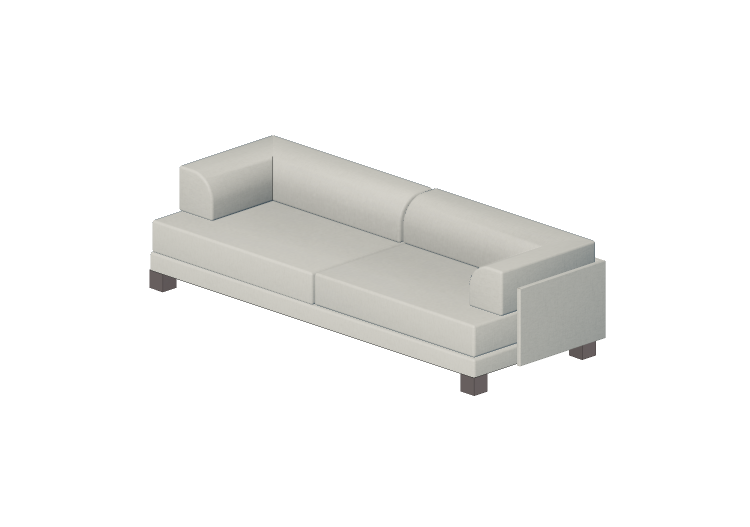 Divani 3D - Divano in tessuto - Meritalia - Classic -... Divani 3D - Divano in tessuto - Meritalia - Classic -...