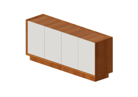 3D Furniture - Buffet - Mob&iacute;lia 22 - N&aacute;poles