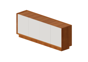 3D Furniture - Buffet - Mob&iacute;lia 22 - N&aacute;poles