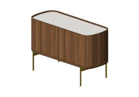 3D Furniture - Buffet - Mob&iacute;lia 22 - Tambor&eacute;