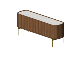 3D Furniture - Buffet - Mob&iacute;lia 22 - Tambor&eacute;