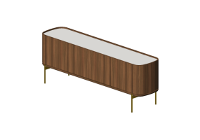 3D Furniture - Buffet - Mob&iacute;lia 22 - Tambor&eacute;