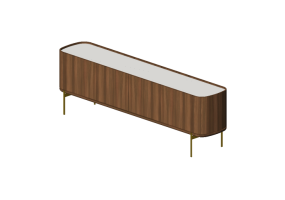 3D Furniture - Buffet - Mob&iacute;lia 22 - Tambor&eacute;