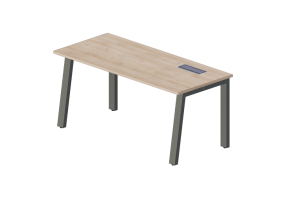 Escrivaninhas 3D - Mesa de escrit&oacute;rio - Modernform - Zynergy - ZZY1670RF34