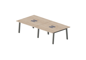 Scrivanie 3D - Tavolo per ufficio - Modernform - Zynergy - ZY2814F34