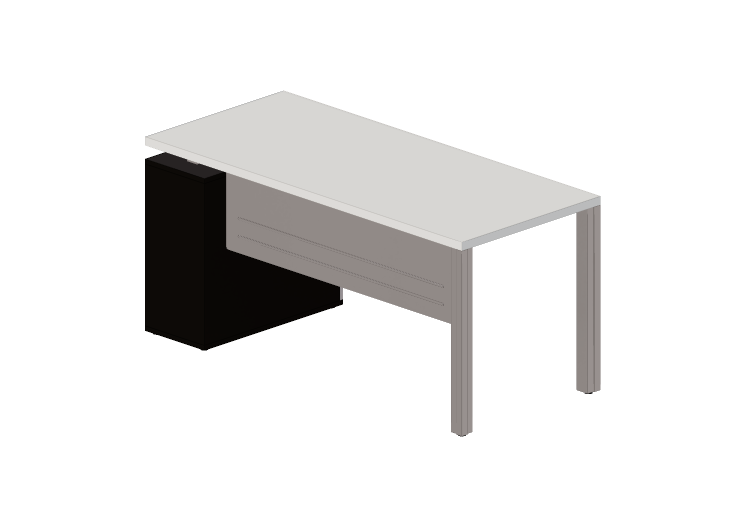 3D Desks - Wooden Desk - Modernform - Neon A - NA1607M2R -... 3D Desks - Wooden Desk - Modernform - Neon A - NA1607M2R -...