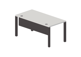 Bureaux 3D - Bureau en bois - Modernform - Neon A - NA1608GM