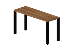 3D Schreibtische - Schreibtisch aus Holz - Modernform - Neon A - NA1405X