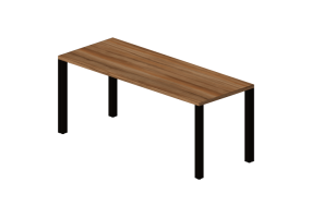 Bureaux 3D - Bureau en bois - Modernform - Neon A - NA1807X