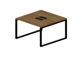 3D Desks - Wooden Desk - Modernform - Cosmos O - DSD1212F34