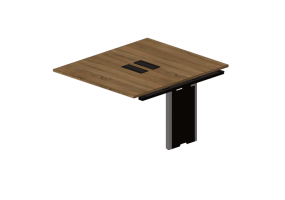 Escritorios 3D - Escritorio de madera - Modernform - Cosmos O - DSD1214F35