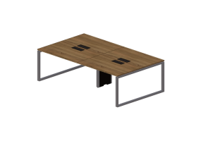3D Schreibtische - Schreibtisch aus Holz - Modernform - Cosmos O - DSD2414F34
