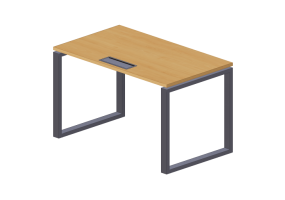 Bureaux 3D - Bureau en bois - Modernform - Cosmos O - SD1270F34