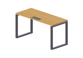 3D Schreibtische - Schreibtisch aus Holz - Modernform - Cosmos O - SD1460F34