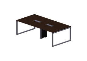 3D Desks - Wooden Desk - Modernform - Cosmos O - TB3212F34