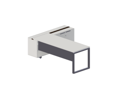 Escritorios 3D - Escritorio de madera - Modernform - Cosmos O - MGL2117