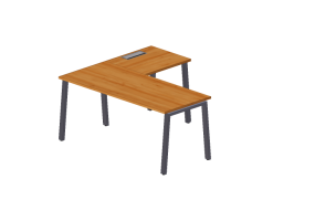 Escritorios 3D - Escritorio de madera - Modernform - Cosmos Z - SDRR1614F34
