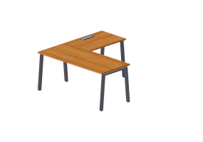 3D Schreibtische - Schreibtisch aus Holz - Modernform - Cosmos Z - SDRR1616F34