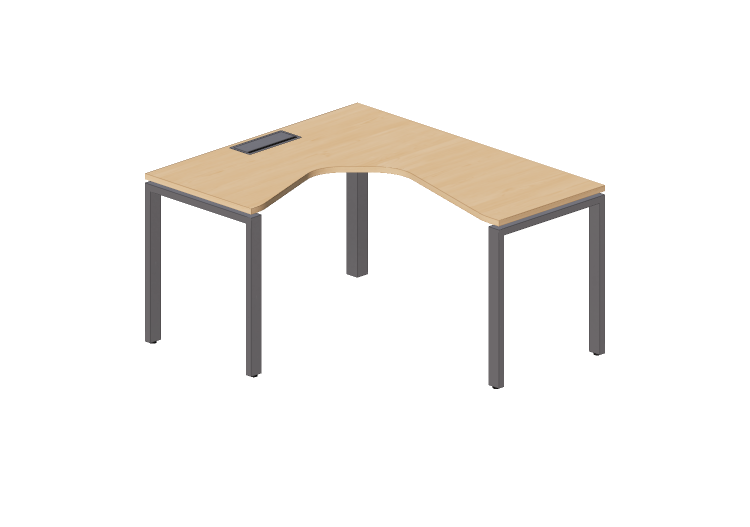 3D Desks - Wooden Desk - Modernform - Cosmos U - LDL1412F34... 3D Desks - Wooden Desk - Modernform - Cosmos U - LDL1412F34...