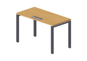 3D Desks - Wooden Desk - Modernform - Cosmos U - SD1260F34