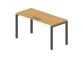 Escritorios 3D - Escritorio de madera - Modernform - Cosmos U - SD1460F34