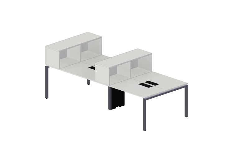 Bureaux 3D - Bureau en bois - Modernform - Cosmos U -... Bureaux 3D - Bureau en bois - Modernform - Cosmos U -...