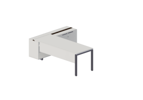 3D Schreibtische - Schreibtisch aus Holz - Modernform - Cosmos U - MGL211