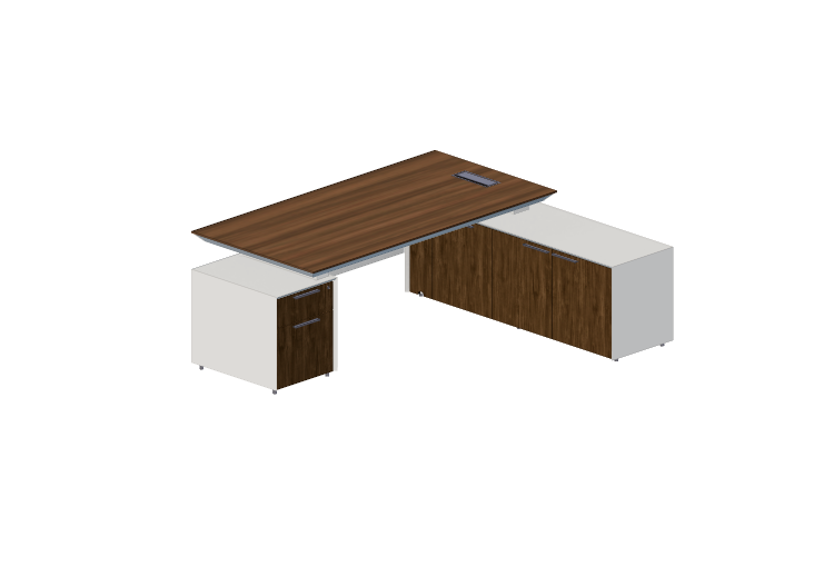 Scrivanie 3D - Scrivania in legno - Modernform - Cosmos U -... Scrivanie 3D - Scrivania in legno - Modernform - Cosmos U -...