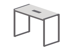 3D Tables - Office desk - Modernform - Stand - STO1608TB2