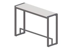 Tavoli 3D - Tavolo per ufficio - Modernform - Stand - STOR1604